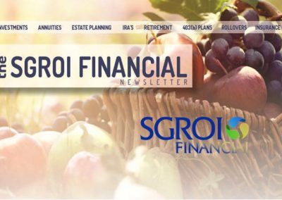 The Sgroi Financial Newsletter