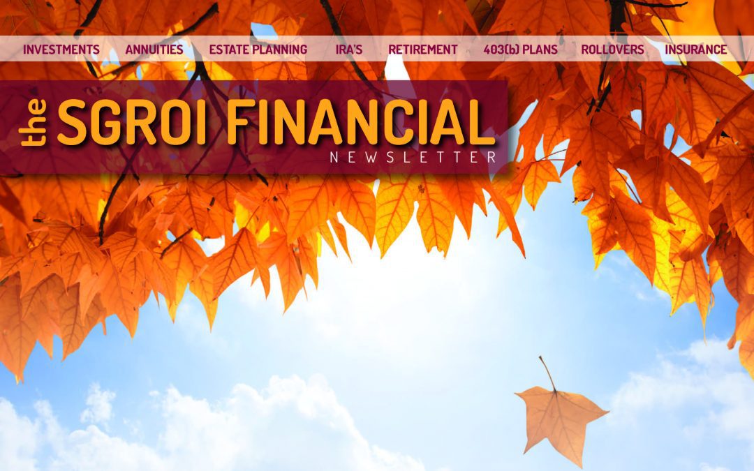 The Sgroi Financial Newsletter