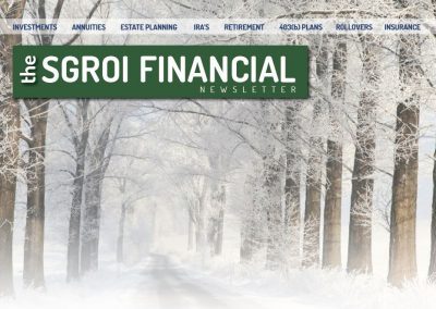 The Sgroi Financial Newsletter