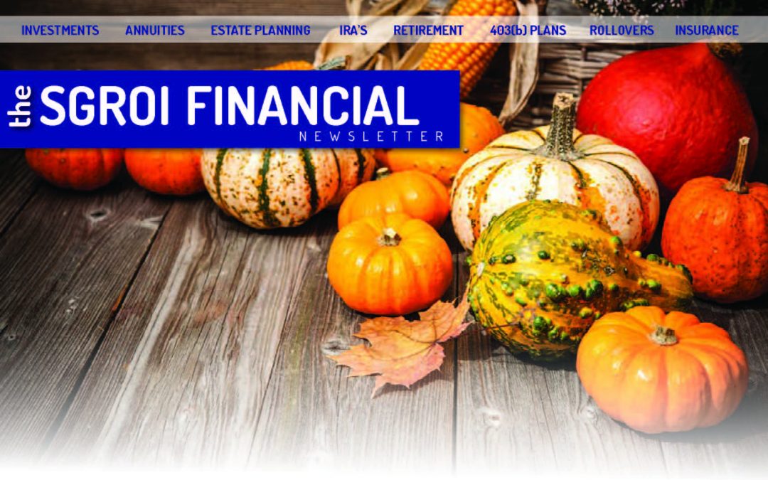 The Sgroi Financial Newsletter