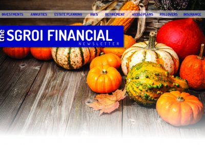 The Sgroi Financial Newsletter