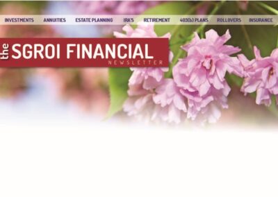 The Sgroi Financial Newsletter