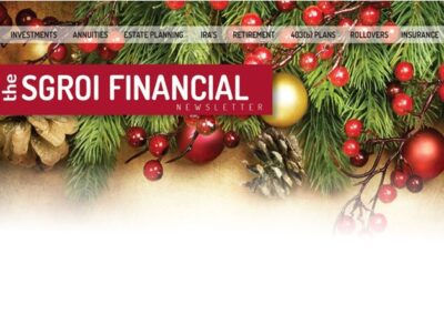 The Sgroi Financial Newsletter