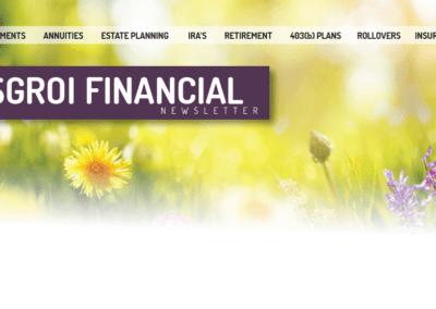 The Sgroi Financial Newsletter